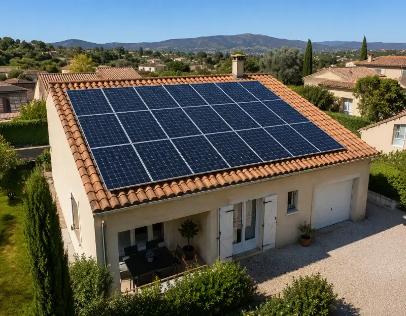 Prime à l'autoconsommation panneaux solaires Milhavet — aide financière de l'État